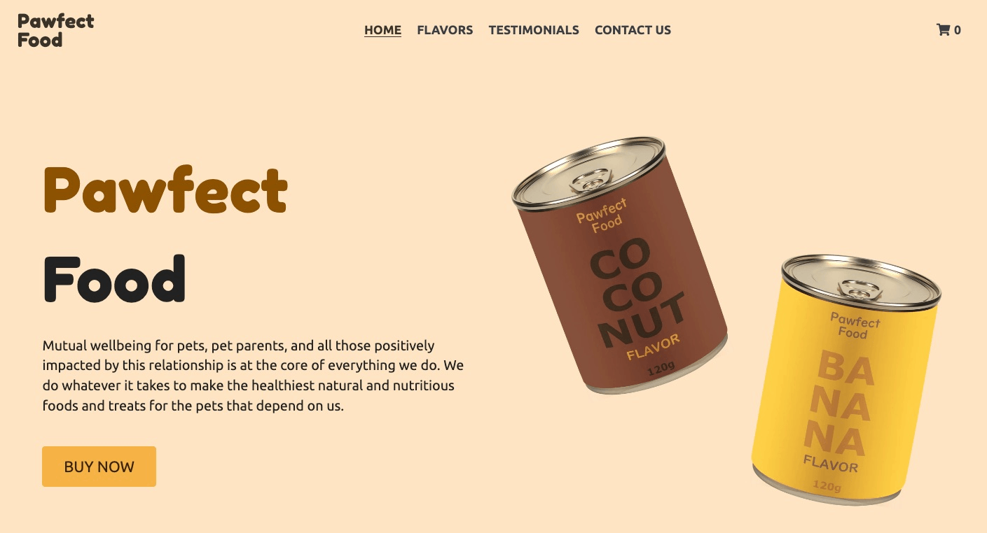 null Pawfect Food Template: Shop Online and Support Small Businesses